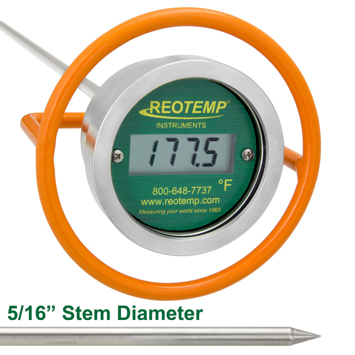 Heavy Duty Digital Compost Thermometer – Reotemp Instruments