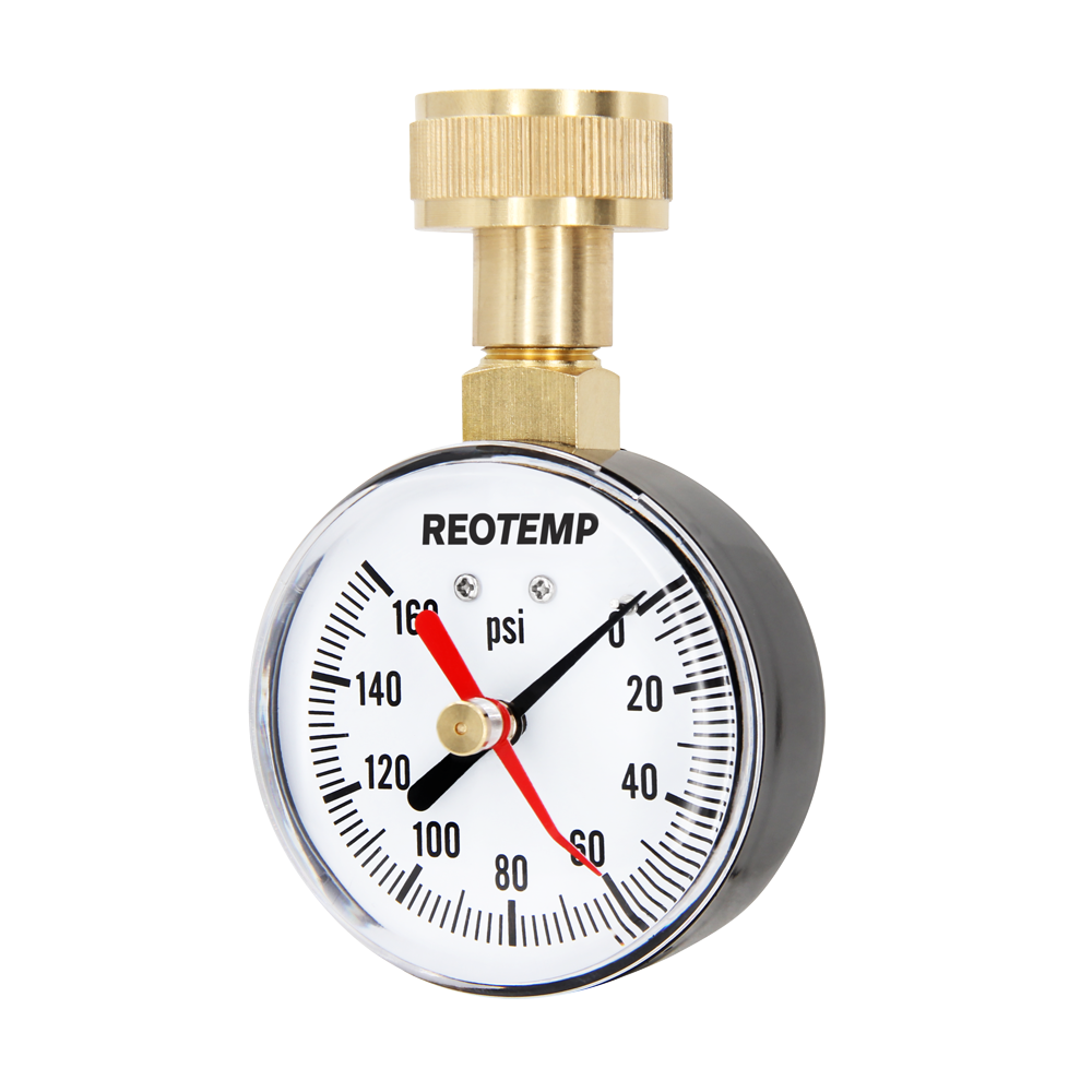 Reotemp pressure gauge