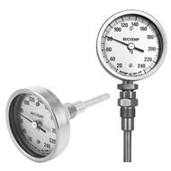Reotemp Sur25v2 Bimetal Thermom,2 in Dial,0 to 250F