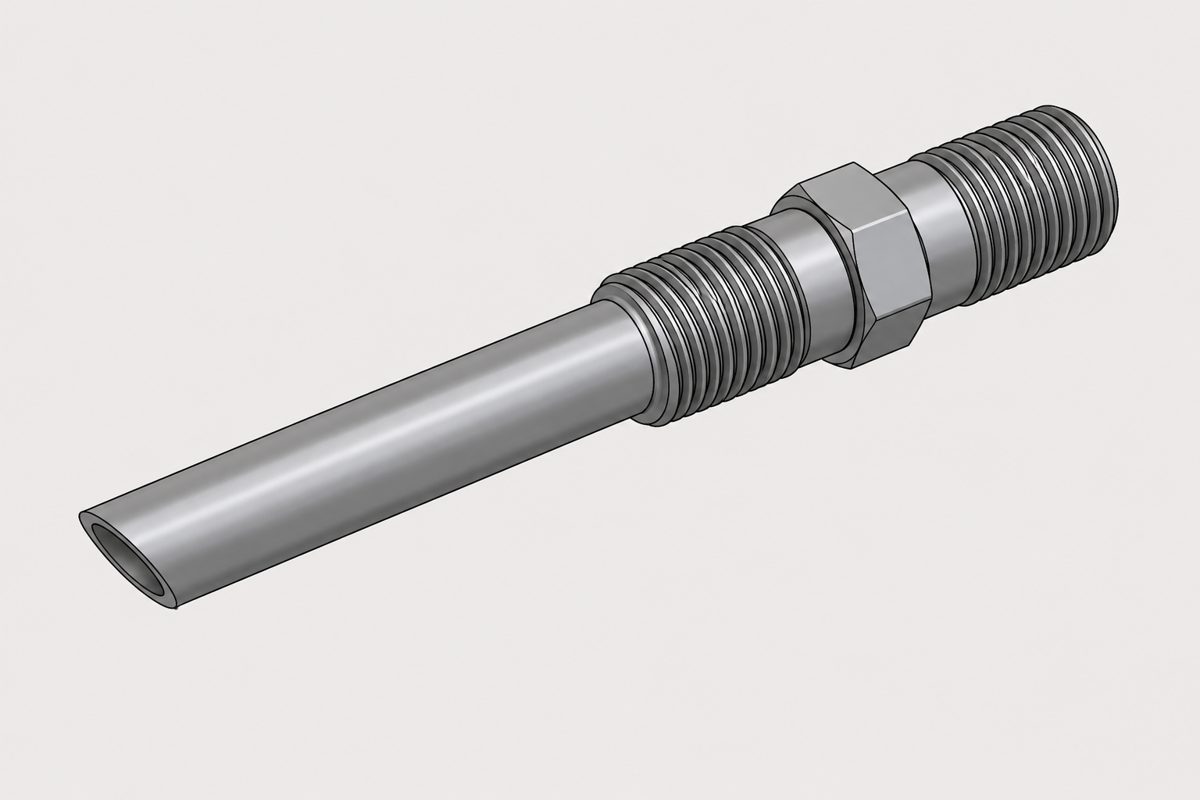 Product render of a Reotemp sample probe